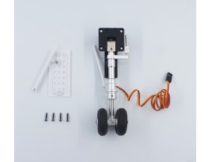 Xfly-Model J-65 Twin 70mm EDF Private Jet Electric Retract Nose Landing Gear Set With Gear Door